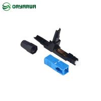 China H01 60MM UPC SC Fiber Optic Fast Connector Embedded Quick For FTTH on sale