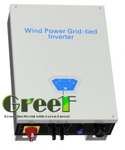 China 5KW Single Phase Integrated Grid Tied Inverter With Controller RS485 Monitoring on sale 