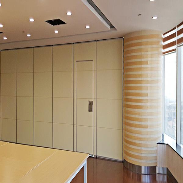 Interior Office Partition Walls , Folding Room Dividers with Sliding Aluminium