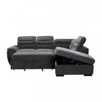 China Wholesale Italian furniture sofa set Modern L shape fabric living room corner sofa bed on sale