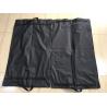 China Clips Suit Garment Bag Travel Black Peva Printed Webbing Handles 100*60 cm Size wholesale