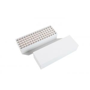 Blank Fold Up Gift Boxes White Customized Collapsible Packaging Box For Laboratory