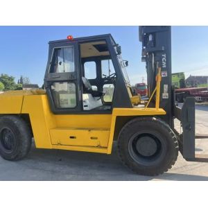 Used TCM 10T Forklift Original ISUZU Engine From Japan With 3T 5T 10T 20T Models Featuring With Closed Cab