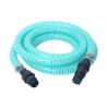 China Flexible PVC Spiral Suction Hose Assembly / Vacuum Pump Pipe With Fittings wholesale