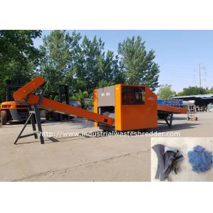 Jeans Cloth / Waste Cloth Cutting Machine Patent Design All Soft Scraps Crushing Availble