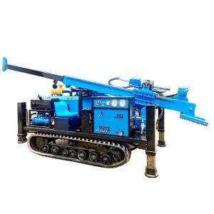 Blue Fully Hydraulic Crawler Drill Mining Drill Rig Equipment