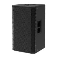 China 15 Inch Black 2-Way Vented Loudspeaker PA Speaker System for Professional Outdoor Stage on sale