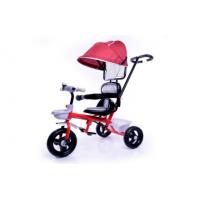 China Adjustable Handlebar Toddler Tricycle Bike Push Along Tricycle Rust Resistant on sale