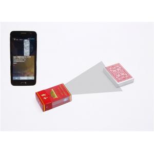 China Cigarette Box Poker Camera Scanner , Marked Playing Cards Poker Predictor supplier