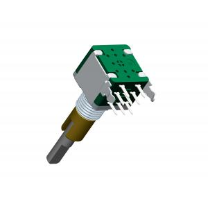 Rotary encoder EC11 double metal shaft 15 pulse incremental rotary encoder for car audio digital