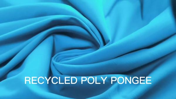 Recycled Poly Pongee 210t polyester Fabric for umbrella