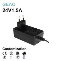 China 24V 1.5A Wall Mounted Power Adapters For Cheap Robot Lg Monitor Cash Register Router on sale