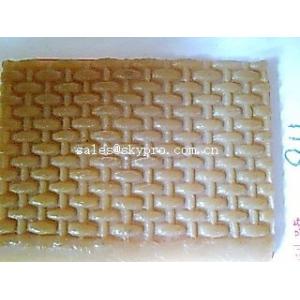Durable Anti - slip Recyclable Rubber Sheet for Shoes Flowers Pattern Production
