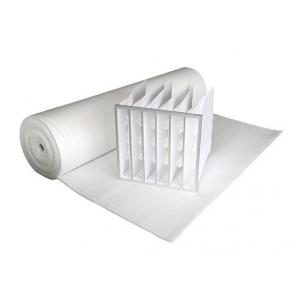 China ISO9001 White F9 Non Woven Polypropylene Fabric 50gsm For Air Purifiers supplier