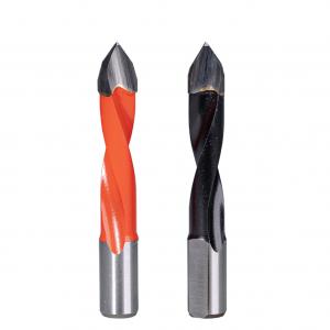 TCT V Point Drill Bit Tungsten Carbide Tipped Drill Bits For Drilling MDF