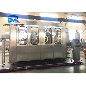 China Soda Liquid Soft Carbonated Drink Filling Machine CO2 PLC Control supplier