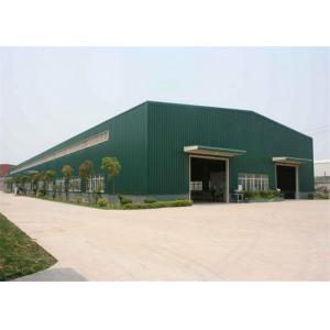 China 3D Design Pre Built Steel Workshop Buildings Wind Resistant Non Combustible supplier