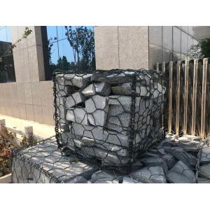 2-3.5mm Galvanized Gabion Box / Welded Hexagonal Wire Mesh For Protection