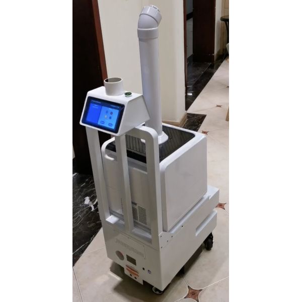 China Espray que desinfecta al OEM autónomo de la navegación de la desinfección de múltiples puntos del robot wholesale
