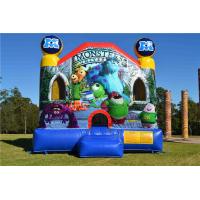 China Multifunctional Inflatable Bouncer House , Large Commercial Monsters University Adult Jumping Castle on sale