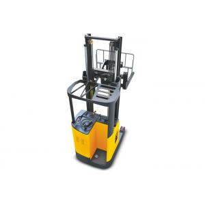 24V Narrow Aisle Forklift Truck , Narrow Aisle Lift Truck With Hydraulic Steering