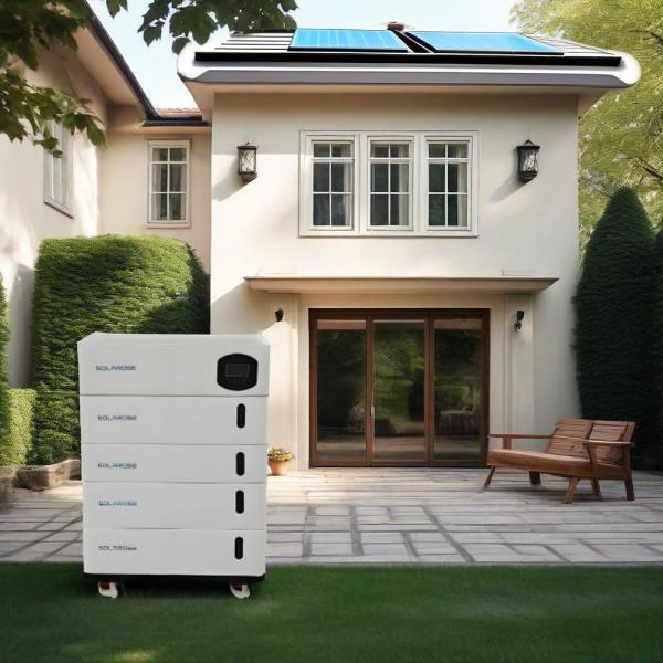 卸売およびOEM用途向け10KWハイブリッド太陽光発電エネルギー貯蔵システム、1120Ahバッテリーバンク搭載