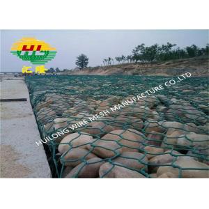 Galfan Coated Gabion Box Wire Mesh River Protection 60*80mm