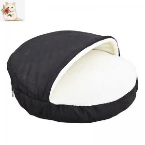Dog'S Nest Removable And Washable Snoozer Cave Bed Winter Warm Closed Dog'S Bed Large Sleeping Bag Large Nest