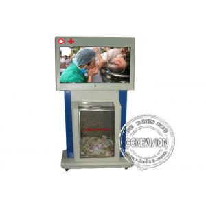 Floor stand Kiosk Digital Signage indoor with touch LCD screen