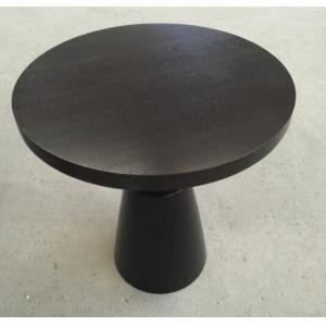 China Small Hotel Wooden Dining Room Tables , Wood Top Round Breakfast Table supplier