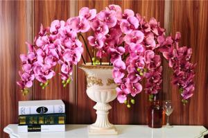 China Artificial Plant&Flowers Butterfly Orchid artificial grass artificial turf lawn on sale 