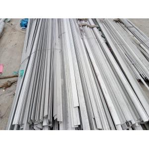 China SUS 304 Hairline / Brush /Satin Stainless Steel Flat Bar With 1000mm-6000mm Length wholesale