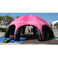 China Outdoor Advertising Inflatable Tent , Inflatable Spider Dome Tent with Legs on sale