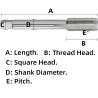 China High Precision HSS Threading Taps Forming Tap for CNC Machining wholesale