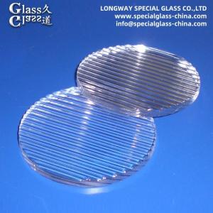 China Procesamiento óptico de lentes de vidrio de borosilicato con superficie lineal wholesale