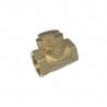 China Factory supply vertical brass check valve spring lifting type threaded check valve customized for sale wholesale