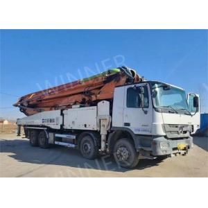 2012 Used Construction Trucks 4 Axle Second Hand Concrete Trucks 56m