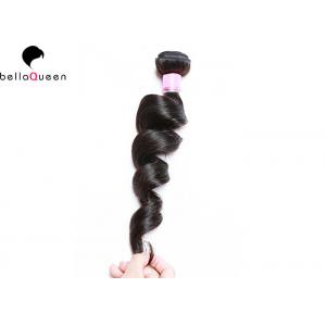 No Shedding Grade 7A Natural Black Hair Extensions No Smell With Long Lifespan