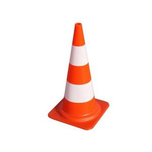 China Parking PVC Traffic Cone Orange Safety Roadway Construction Temporary Signage supplier