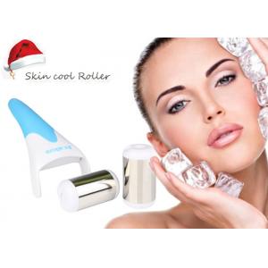 China Derma Rolling System Ice Face Roller Skin Rejuvenation Device With Soft Stainless Head supplier