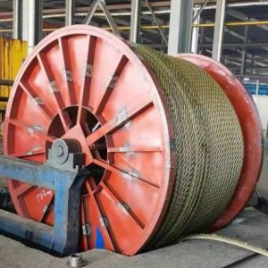 ステンレス鋼 張力 6*19W Iwr/6X19W Iwrc 切断サービスと張力強さのために14mmグリース潤滑液ワイヤロープ