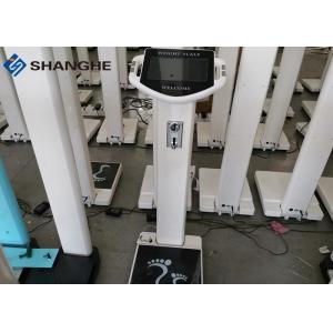 China Automatic Body Fat Percentage Analyzer , Portable Ultrasonic Height Body Fat Analyzer supplier