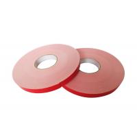 China High Adhesion Pe Foam Tape Double Sided Pvc Banner Hemming Tape 25mm*50m on sale