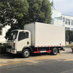 China 95km/H Light Duty Cargo Vans Box Truck 4x2 5 Ton Diesel Fuel Type supplier