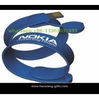 Custom Genuine 2G 4G 8G 16G 32G usb pendrive stick usb flash drive Slap colorful Bracelets