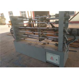 China Automatic Wire Coiling Machine , 60m/min Gabion Wire Mesh Machine PLC Control supplier