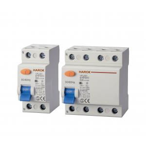 50/60Hz 2P 4P Electrical Residual Current Circuit Breaker RCCB For Water Heater