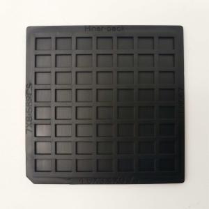 China Matriz material de Chip Trays 7x8 56PCS do bloco do waffle da polegada do PC preto 2 supplier