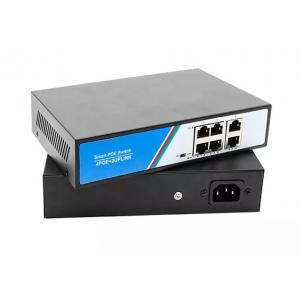 China IP Camera System 4+2 POE Network Switch 100 / 250m 10 / 100Mbps supplier