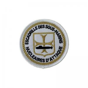 Durable Washable Custom Embroidered Patches Velcro Backing